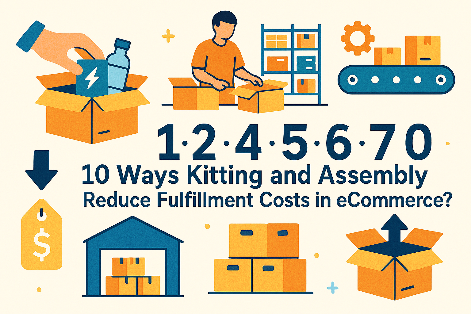 10 Ways Kitting and Assembly Reduce Fulfillment Costs in eCommerce?