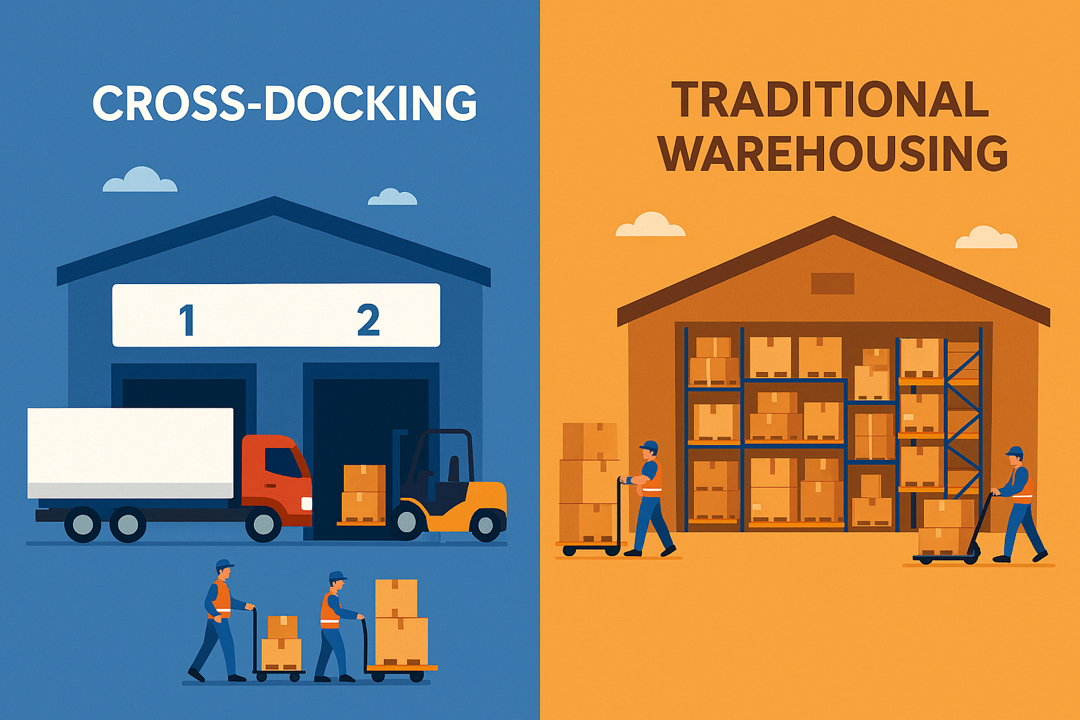 Cross Docking v/s Traditional Warehousing: What’s Best for Ontario Businesses?