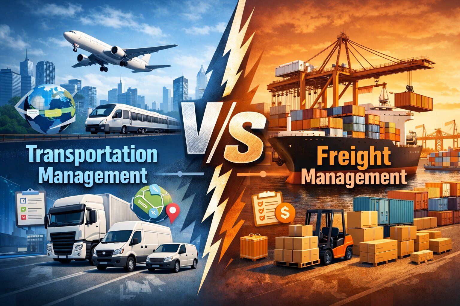 Transportation Management v/s Freight Management
